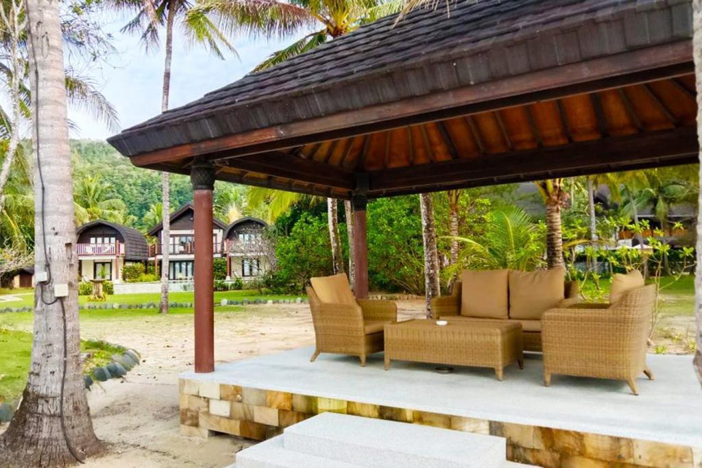 Kudat Riviera Exclusive Beach Villas Exterior foto